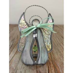 1991 Classical Heirlooms Birth Angel Stained Glass